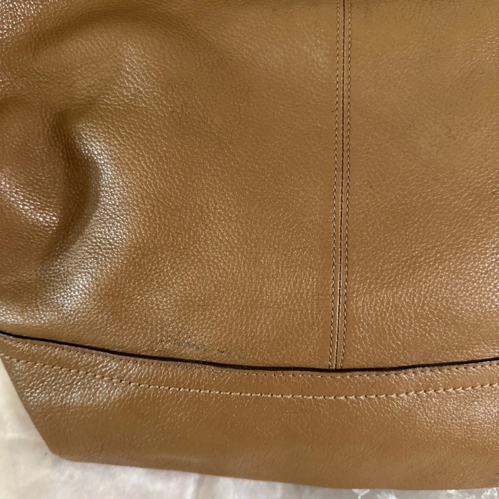 Coach Tan Leather Hobo Bag f23293 - Picture 9 of 11